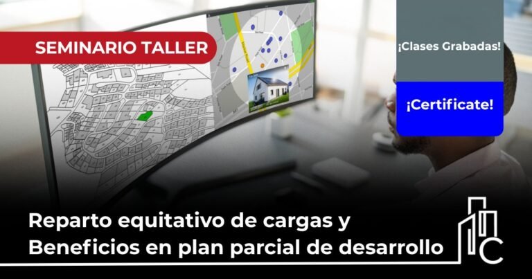 Reparto equitativo de cargas y beneficios en plan parcial de desarrollo