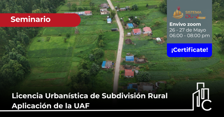 Licencia Urbanística de Subdivisión Rural Aplicación de la UAF